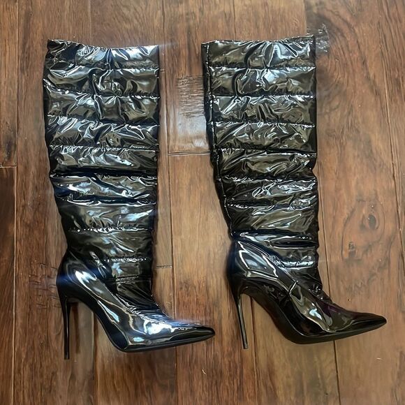 Patent Leather boots - Picture 4 of 5